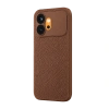 Huawei Honor 600 Thermax Silikon Kılıf - Kahverengi