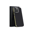 Joko Apple İphone 15 Pro Max Kılıf Aramid 600d Kevlar Karbon Fiber Magsafe Kapak - Sarı