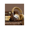 Metal Kulak Üstü Kablosuz Bluetooth Kulaklık Hybrid Anc Type-c Hızlı Şarj Bluetooth 6.0