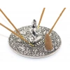 Metal Yuvarlak Budalı Tütsülük Ksk2188
