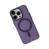Newface Apple İphone 14 Pro Kılıf Lodos Magneticsafe Mat Kapak - Mor