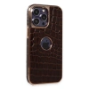 Newface Apple İphone 14 Pro Max Kılıf Snake Kapak - Bordo