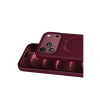 Newface Apple İphone 18 Pro Max Regal Magsafe Standlı Kapak - Bordo