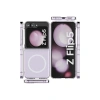 Newface Samsung Galaxy Z Flip 5 Kılıf Magneticsafe Şeffaf Silikon - Şeffaf
