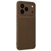 Newface Tecno Spark 50 4g Auto Focus Karbon Kapak - Kahverengi