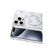 Onegif Apple İphone 14 Pro Max Misk Simli Magsafe Kapak - Desen 3