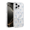 Onegif Apple İphone 16 Pro Max Misk Simli Magsafe Kapak - Desen 3