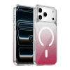 Onegif Apple İphone 17 Pro Max Sora Simli Magsafe Kapak - Kırmızı