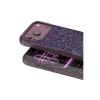 Onegif Apple İphone 18 Pro Bright Simli Kapak - Bordo
