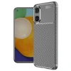 Oppo A60 Kılıf Auto Focus Karbon Kapak - Gri