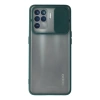 Oppo Reno 5 Lite Kılıf Palm Buzlu Kamera Sürgülü Silikon - Yeşil