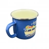 Orcamp Retro Emaye Kupa Bardak Adventure Mavi (OUT-1900)
