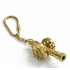Pirinç Top Arabası Anahtarlık 2254d
