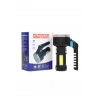 Ps-3879 Usb Şarj Göstergeli Şarj Edilebilir 7*xpe +cob Led El Feneri