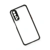Realme 7 Kılıf Miami Şeffaf Silikon - Siyah