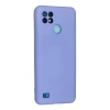 Realme C21 Kılıf Nano İçi Kadife Silikon - Lila