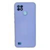 Realme C21 Kılıf Nano İçi Kadife Silikon - Lila
