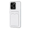 Realme C61 Kılıf Kart Şeffaf Silikon - Şeffaf