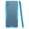 Samsung Galaxy A02 Kılıf Platin Silikon - Mavi