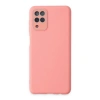 Samsung Galaxy A22 Kılıf Lansman Glass Kapak - Pembe