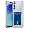 Samsung Galaxy A27 Kılıf Kart Şeffaf Silikon - Şeffaf