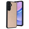Samsung Galaxy A37 5g Aras Deri Kapak - Pudra