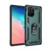 Samsung Galaxy A91 / S10 Lite Kılıf Sofya Yüzüklü Silikon Kapak - Yeşil