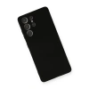 Samsung Galaxy S21 Ultra Kılıf Nano İçi Kadife Silikon - Siyah