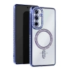 Samsung Galaxy S24 Fe Joke Simli Magneticsafe Kılıf - Mavi