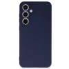 Samsung Galaxy S24 Fe Kılıf Nano İçi Kadife Silikon - Lacivert