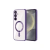 Samsung Galaxy S24 Kılıf Kross Magneticsafe Kapak - Mor