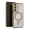 Samsung Galaxy S25 Fe Joke Simli Magneticsafe Kılıf - Gold