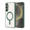 Samsung Galaxy S25 Fe Kross Magneticsafe Kapak - Koyu Yeşil