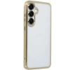 Samsung Galaxy S25 Kılıf Razer Lensli Silikon - Gold