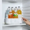Sepet Dolusu® 360 Derece Dönebilen Mekanizmalı Yuvarlak Tepsi Formlu Sunum ve Servis Organizer Tablası