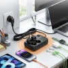 Sepet Dolusu® Çoklu Priz Uzatma Kablosu 4 Soket + 4 USB + 2 Type-C – Termal Akım Korumalı, Isıya Dayanıklı, Çocuk Korumalı Güvenli Priz 100-250V