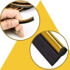 Sepet Dolusu® Gold Araba Oto Trim Dekorasyon Şeridi Kauçuk Elastik Kolay Kurulum 5 metre Şerit Bant