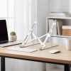 Sepet Dolusu® Plastik Katlanır Tablet Standı – Ayarlanabilir Açılı, Taşınabilir Masaüstü Telefon ve Tablet Tutucu Stand