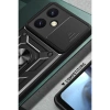 Vivo Y27 Kılıf Pars Lens Yüzüklü Silikon - Kırmızı