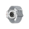 Watch 7 Ultra Kr417 Rug Silikon Kordon (saat Değildir) - Gri