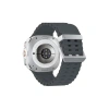 Watch 7 Ultra Kr417 Rug Silikon Kordon (saat Değildir) - Koyu Gri