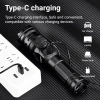 Wison Ws-6868 25watt 2500 Lümen Usb Type-c Şarjlı El Feneri
