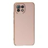Xiaomi Mi 11 Lite Kılıf Volet Silikon - Pembe