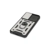 Xiaomi Mi 12t Pro Kılıf Pars Lens Yüzüklü Silikon - Gümüş