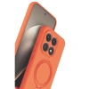 Xiaomi Mi 15t Regal Magsafe Standlı Kapak - Turuncu