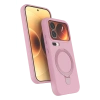 Xiaomi Mi 17 Pro Regal Magsafe Standlı Kapak - Açık Pembe
