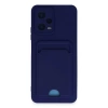 Xiaomi Poco X5 5g Kılıf Kelvin Kartvizitli Silikon - Lacivert