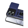Xiaomi Poco X8 Pro Max Pars Lens Yüzüklü Silikon - Lacivert