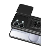 Xiaomi Poco X8 Pro Max Pars Lens Yüzüklü Silikon - Siyah