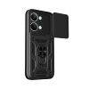 Xiaomi Poco X8 Pro Max Pars Lens Yüzüklü Silikon - Siyah